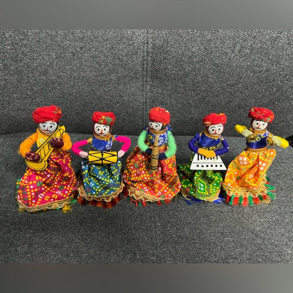 Indian musicians handmade by Jeevan Gallery - Picture 1 of 5